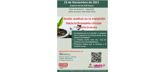 JORNADA: Acción sindical en la transición hacia la economía circular